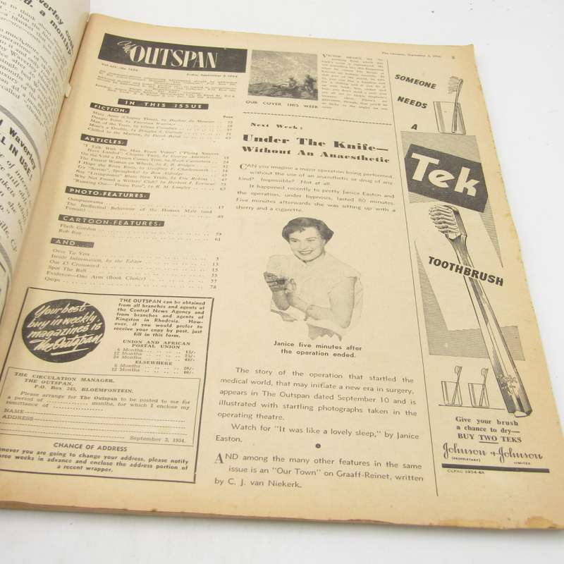 The Outspan magazine - 3 September 1954