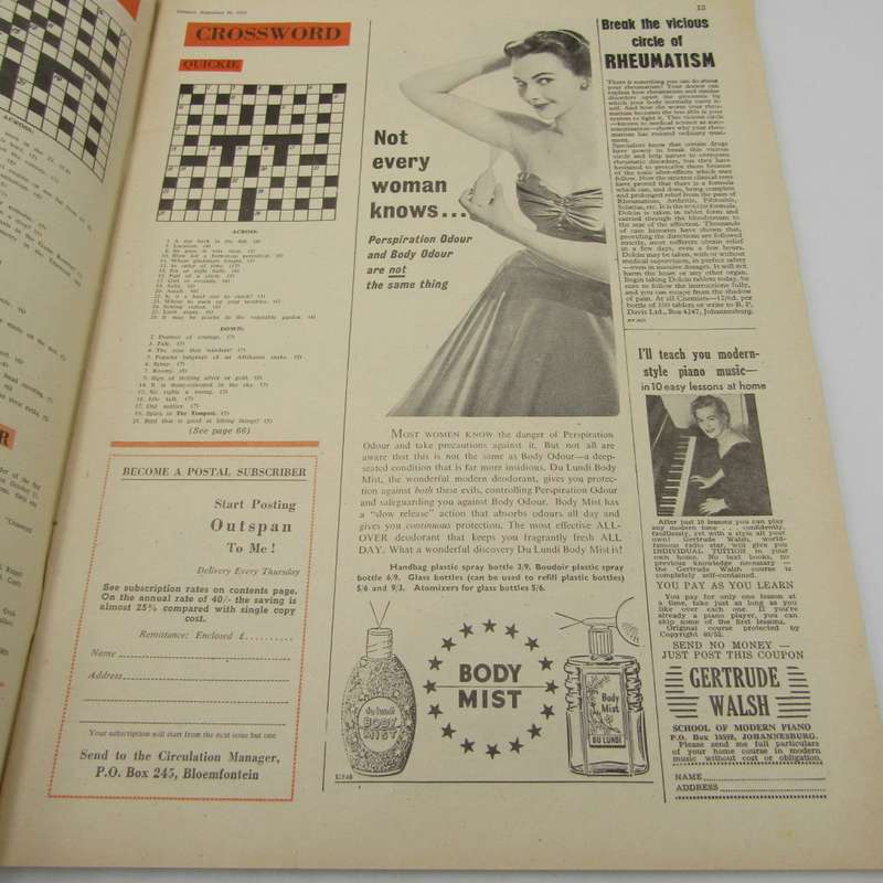 The Outspan magazine - 30 September 1955