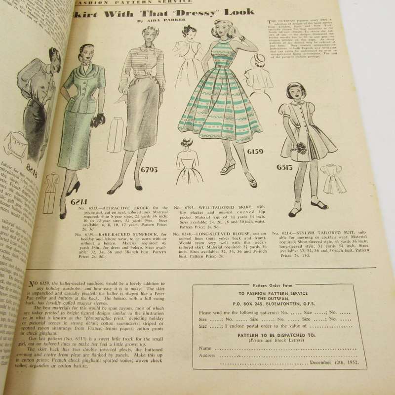 The Outspan magazine - 12 December 1952