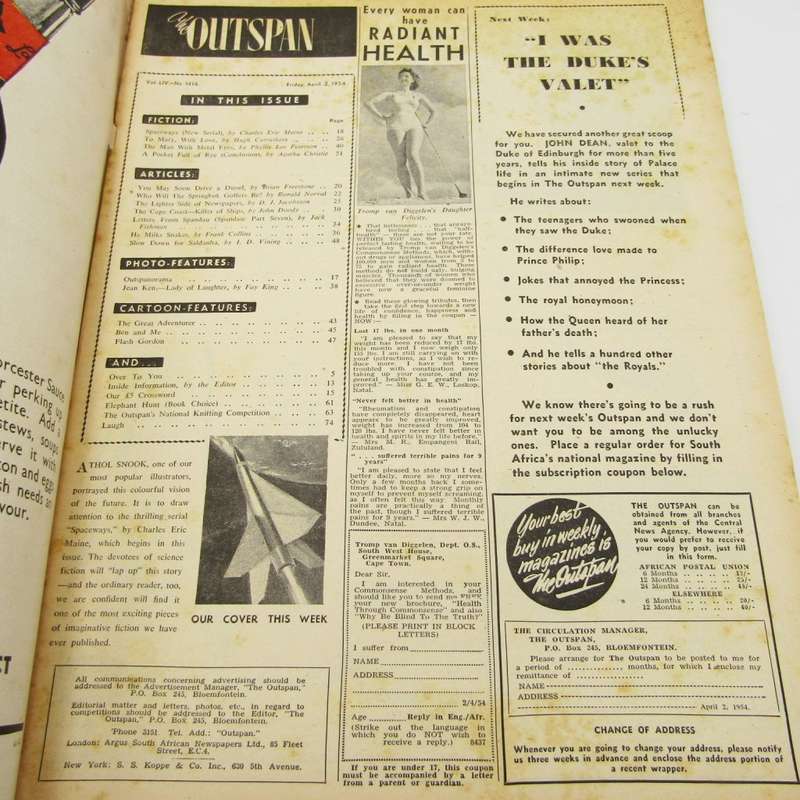 The Outspan magazine - 2 April 1954