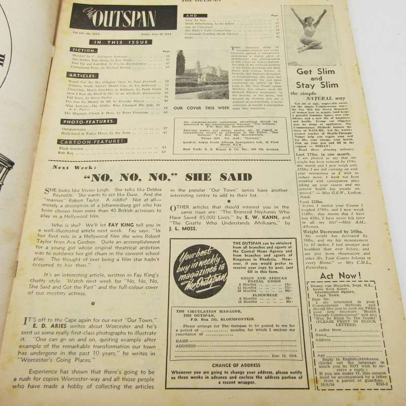 The Outspan magazine - 18 June 1954