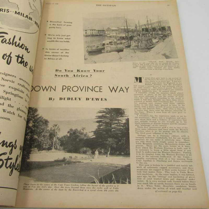 The Outspan magazine - 27 October 1950
