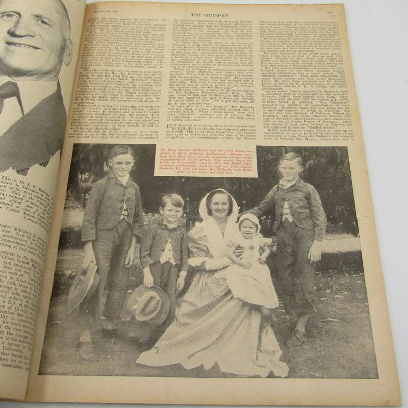 The Outspan magazine - 27 October 1950