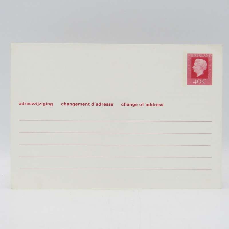 Lot of 3 unused Netherlands prepaid vintage postcards