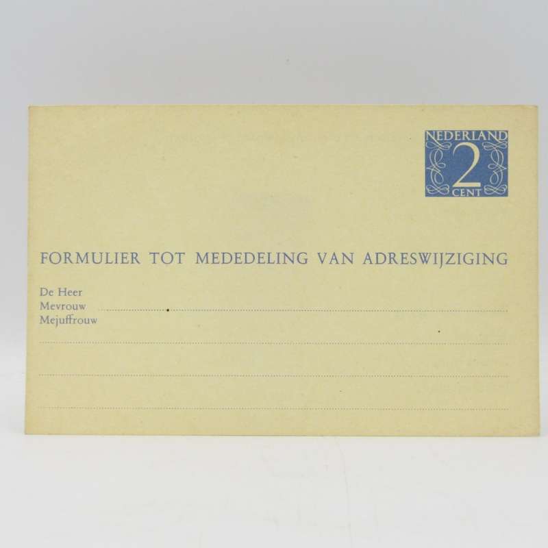 Lot of 3 unused Netherlands prepaid vintage postcards