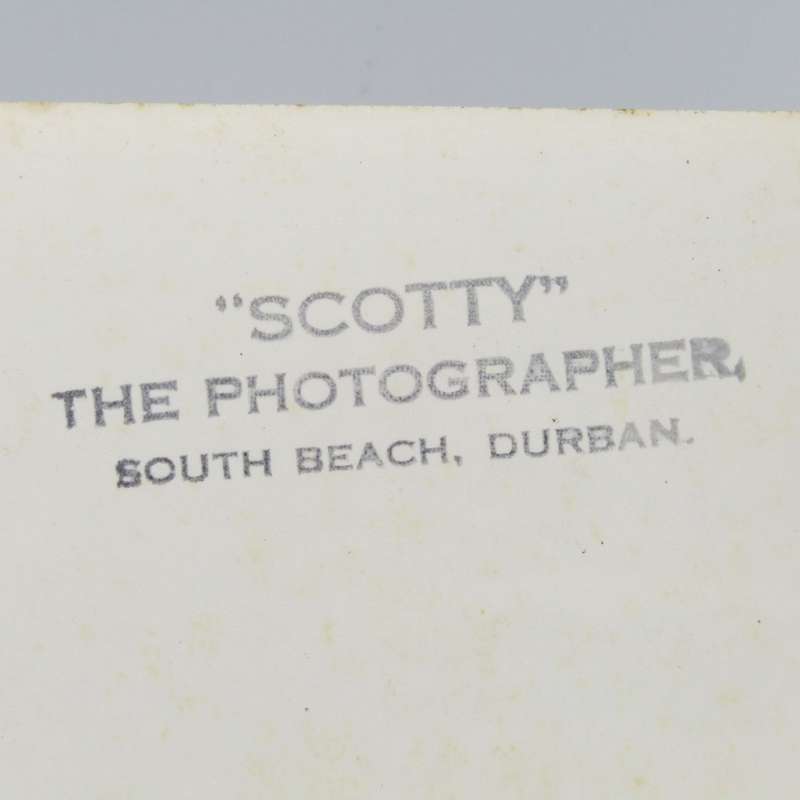Vintage photo taken at Durban, South Beach