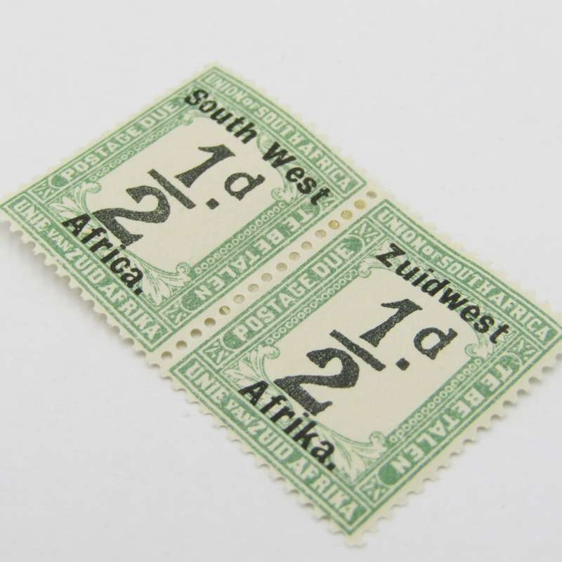 South West Africa Postage due 1/2d SACC 17 mint hinged pair