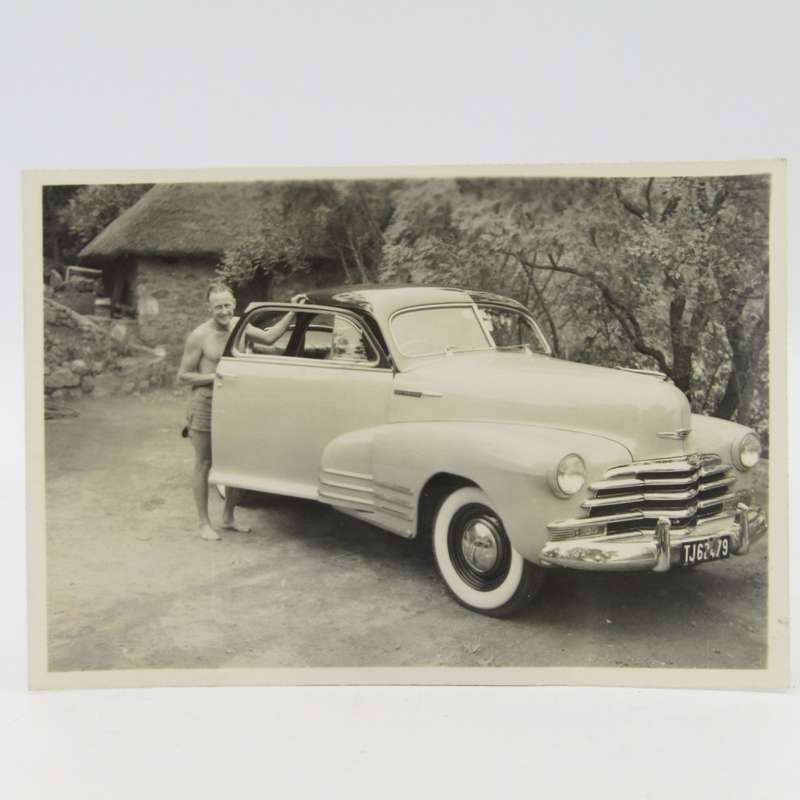 Lot of 6 vintage motorcar photos - original