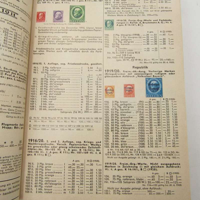 Michel 1978 German stamp catalogue