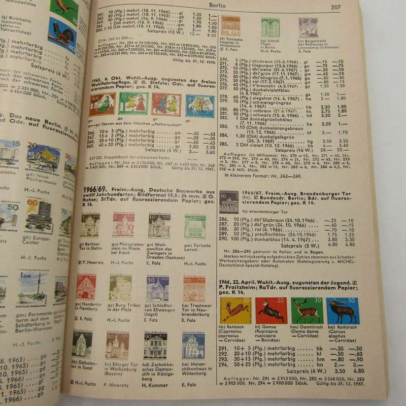 Michel 1978 German stamp catalogue