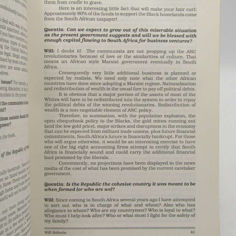 African White Tribes by Will Roberts (1991)
