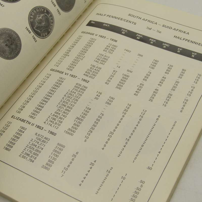 Bickels ZAR & South Africa 1978 / 9 Numistat coin & banknote catalogue