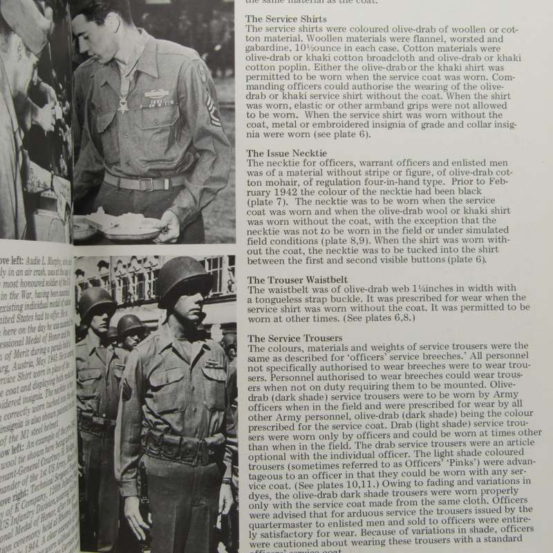 United States Infantry Europe 1942-45 by Howard P. Davies key Uniform guide