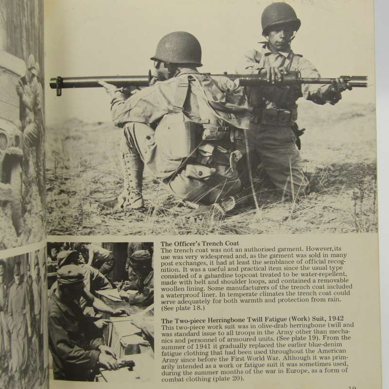 United States Infantry Europe 1942-45 by Howard P. Davies key Uniform guide