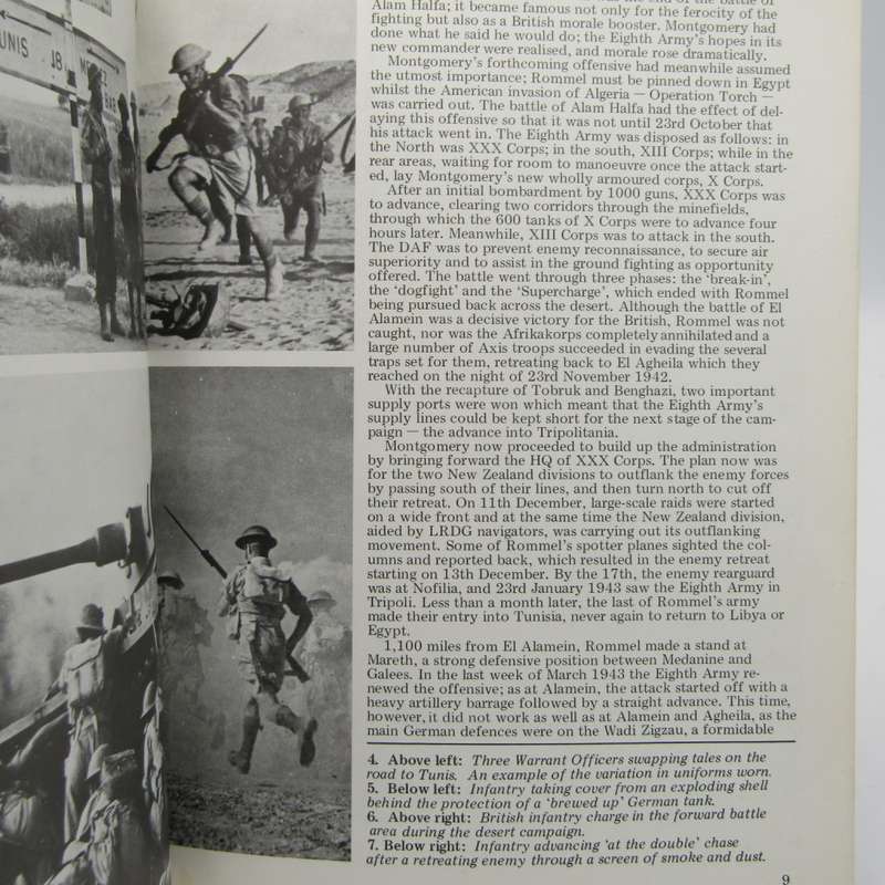 British 8th Army North Africa 1940-43 key Uniform guide
