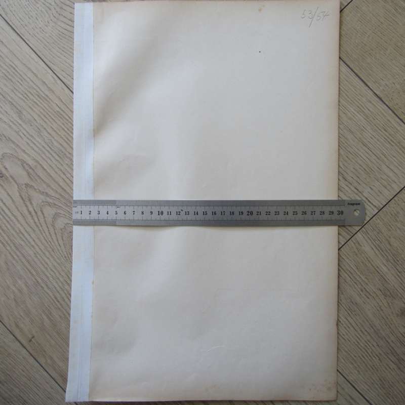 1901 Map of Great Britain and Ireland on A2 - Scaled 1 : 3000 000