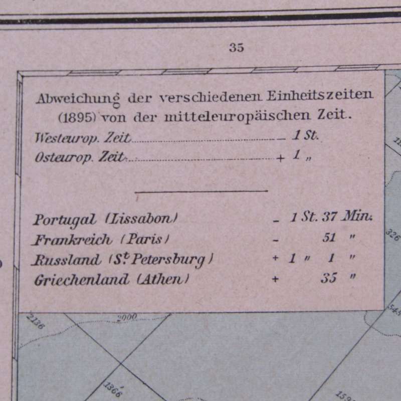 1901 European political map on A2 - Scaled 1 : 12 000 000