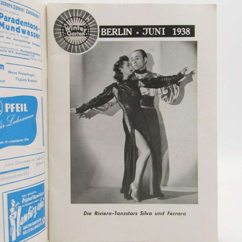 1938 Berlin Juni Magazin - Winter Garten - excellent condition