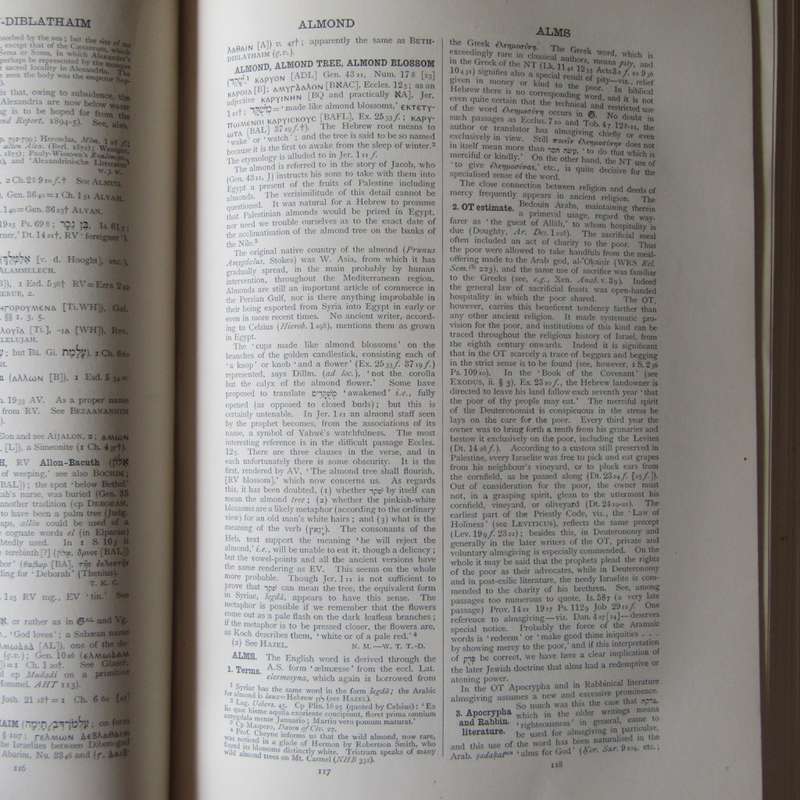 Lot of 4 Encyclopaedia Biblica books Vol 2 different edition