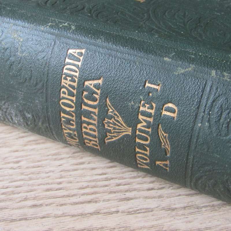Lot of 4 Encyclopaedia Biblica books Vol 2 different edition