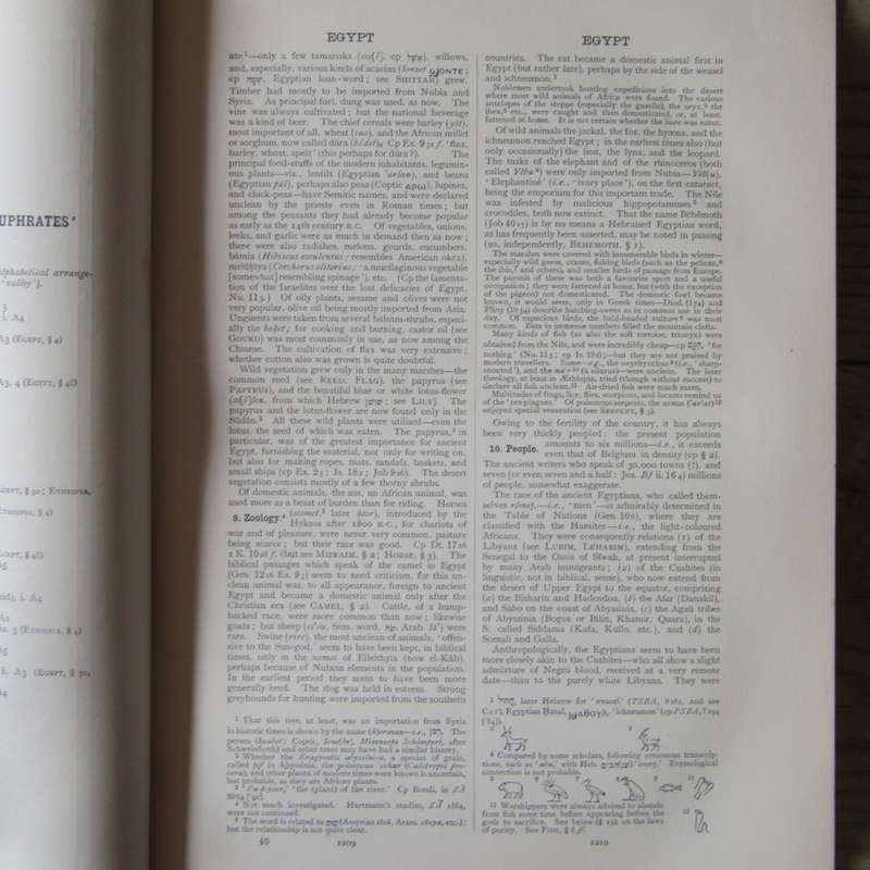 Lot of 4 Encyclopaedia Biblica books Vol 2 different edition