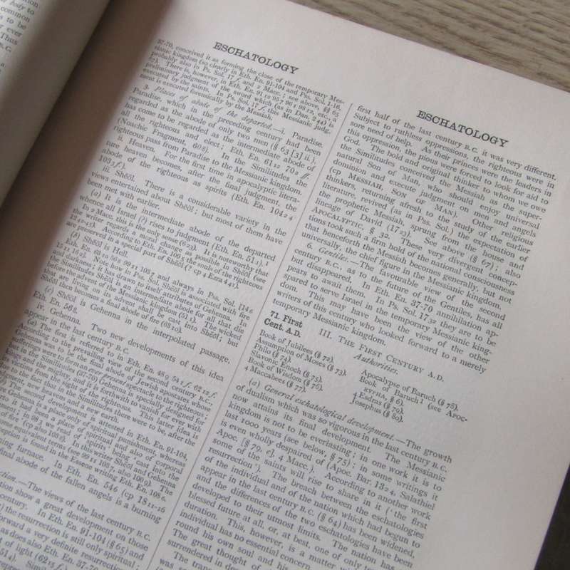 Lot of 4 Encyclopaedia Biblica books Vol 2 different edition