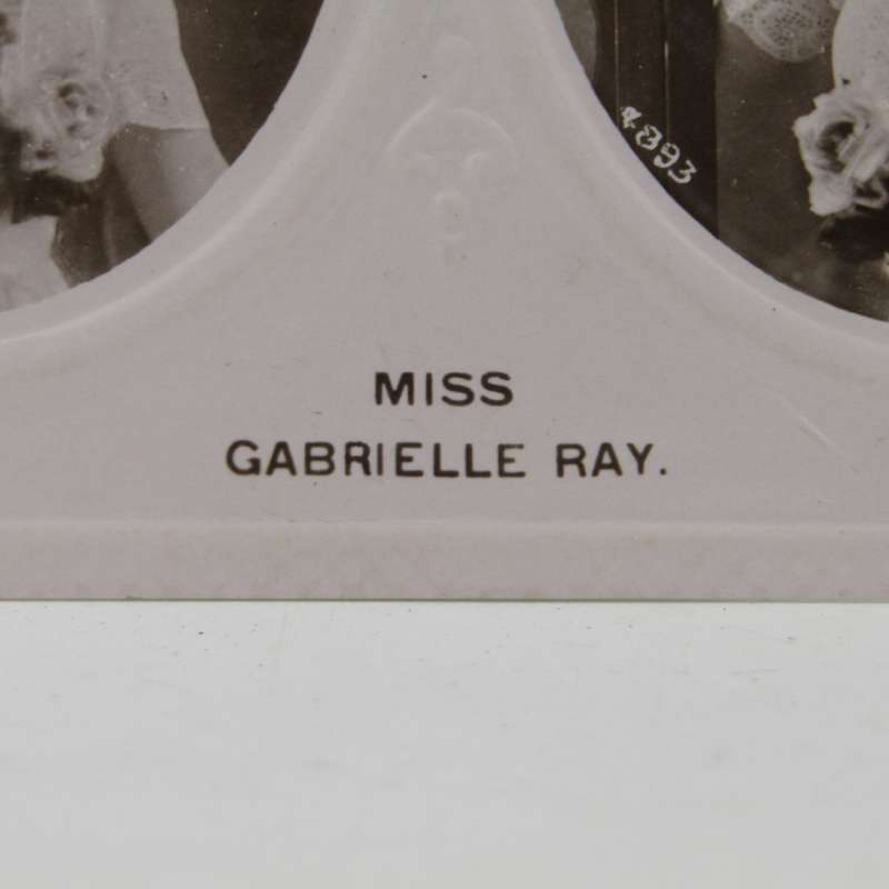 1911 Postcard - Miss Gabrielle Ray posted in Murraysburg Transvaal - with Transvaal 1d stamp