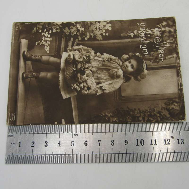 WW1 Postcard passed by Censor 3 Field Post office to London
