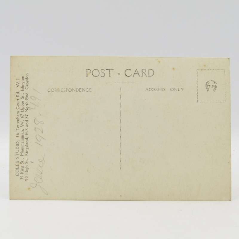 Beautiful photo postcard inscribed `Jessie 1926`