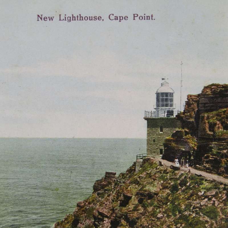 1934 Postcard of the lighthouse at Cape Point