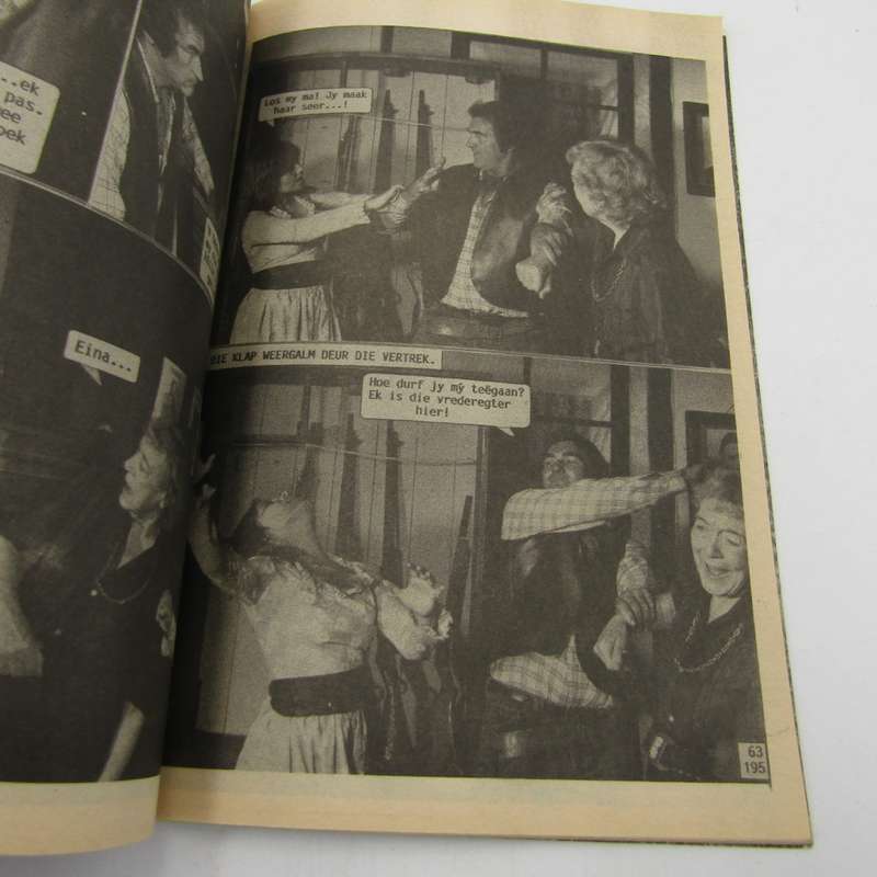 Afrikaans photo comic book - Die Swart Luiperd no 195 - Good condition