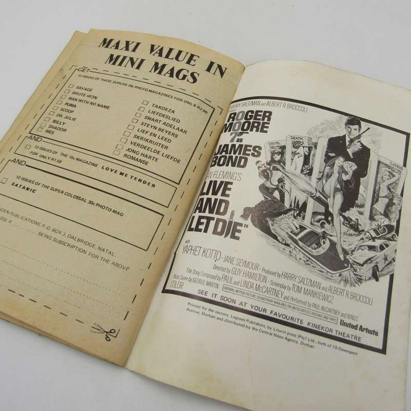 South African English photo comic book - The Killer no 55 ( scarce )