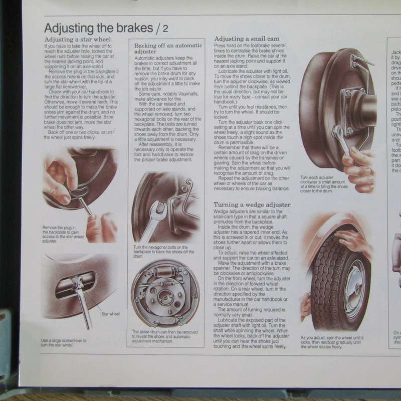 Vintage AA car Maintenance course in case