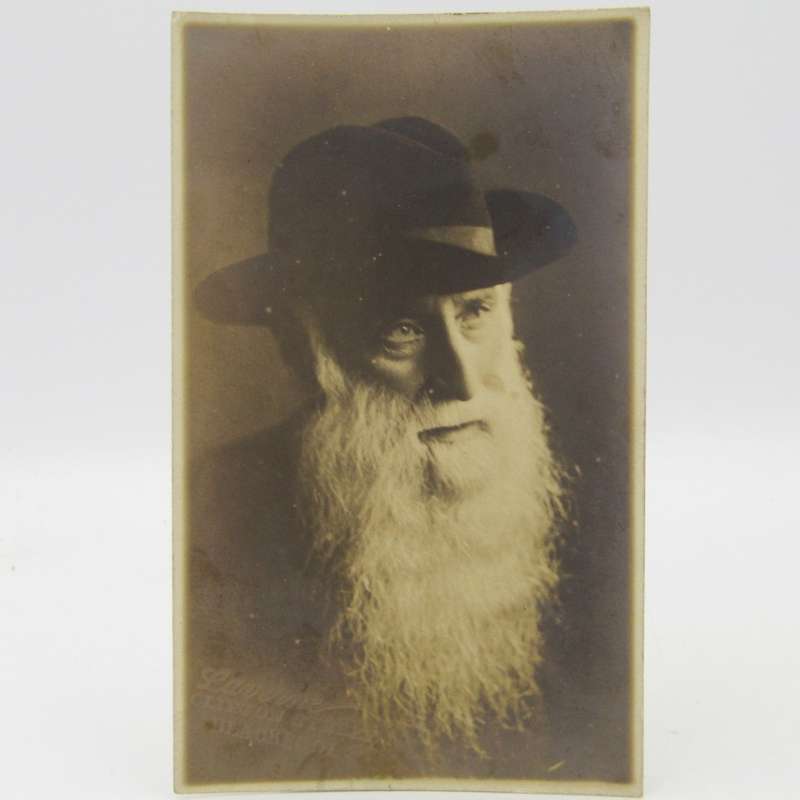 1920 Photo postcard of Thomas Ashbury - born 1836