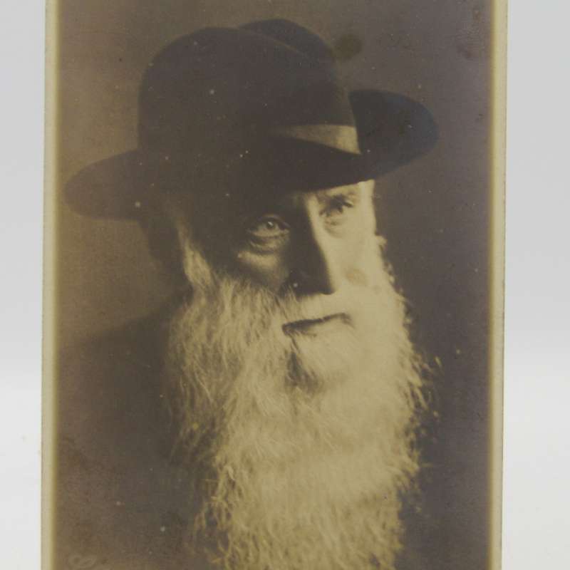 1920 Photo postcard of Thomas Ashbury - born 1836