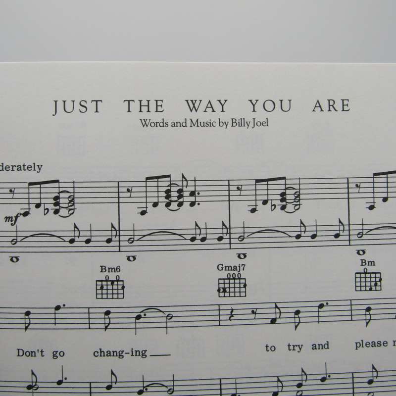 Billy Joel Greatest Hits Volume 1 and Volume 2 - Lyrics and sheet music