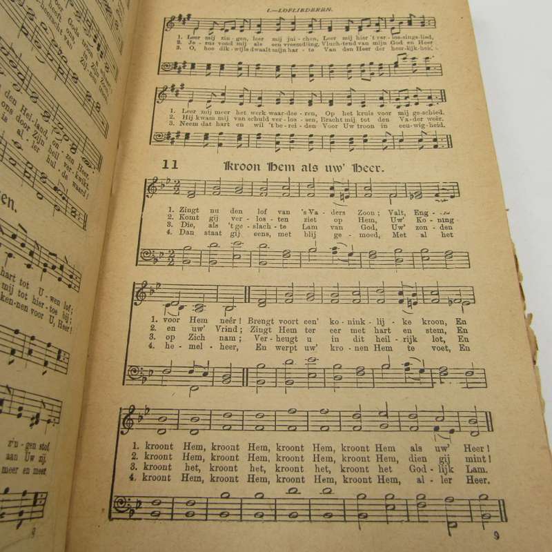 Halleluja Liederen song book - circalated 1904 - Dutch
