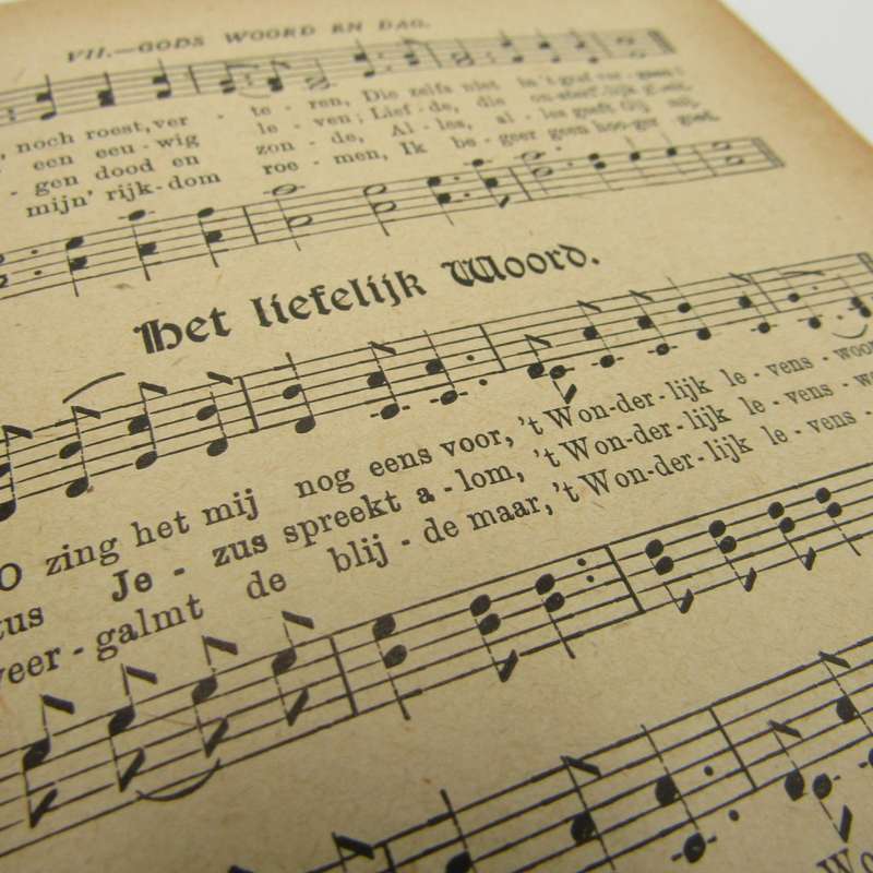 Halleluja Liederen song book - circalated 1904 - Dutch