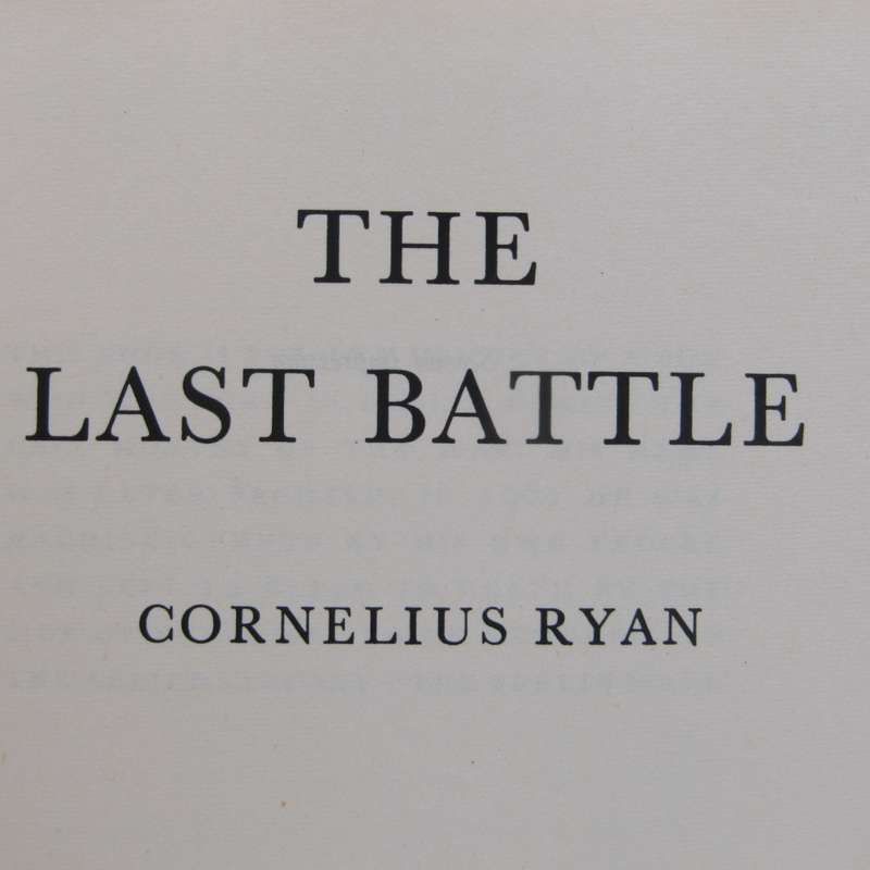 The Last battle by Cornelius Ryan