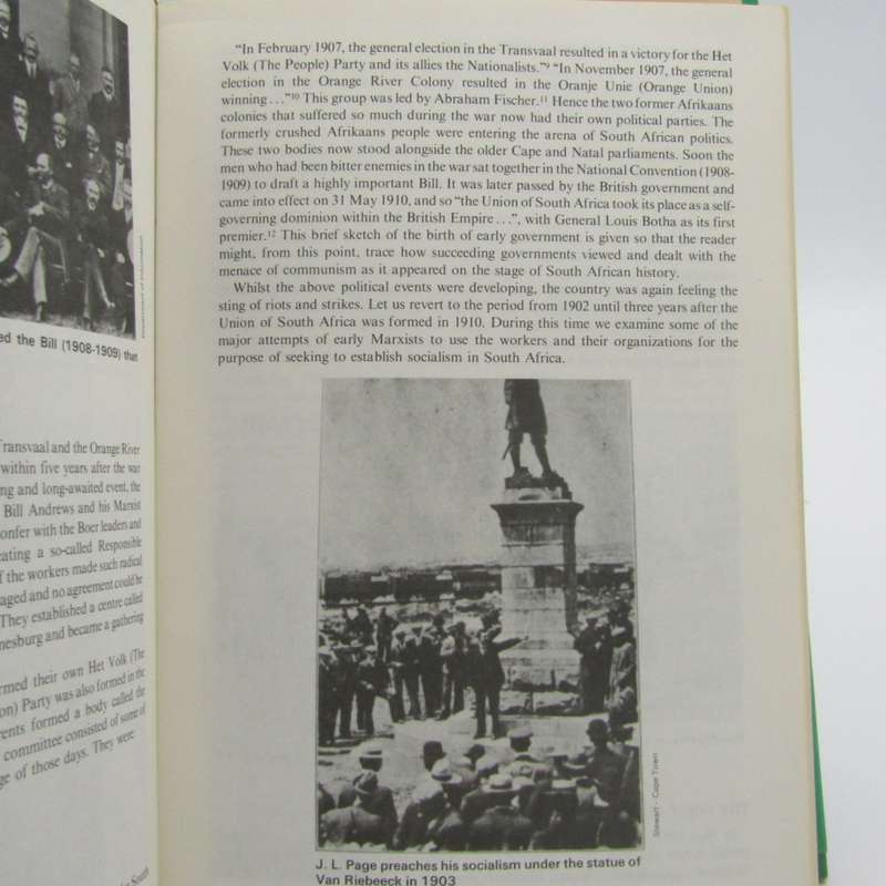 A History of Communism in South Africa by Henry R. Pike