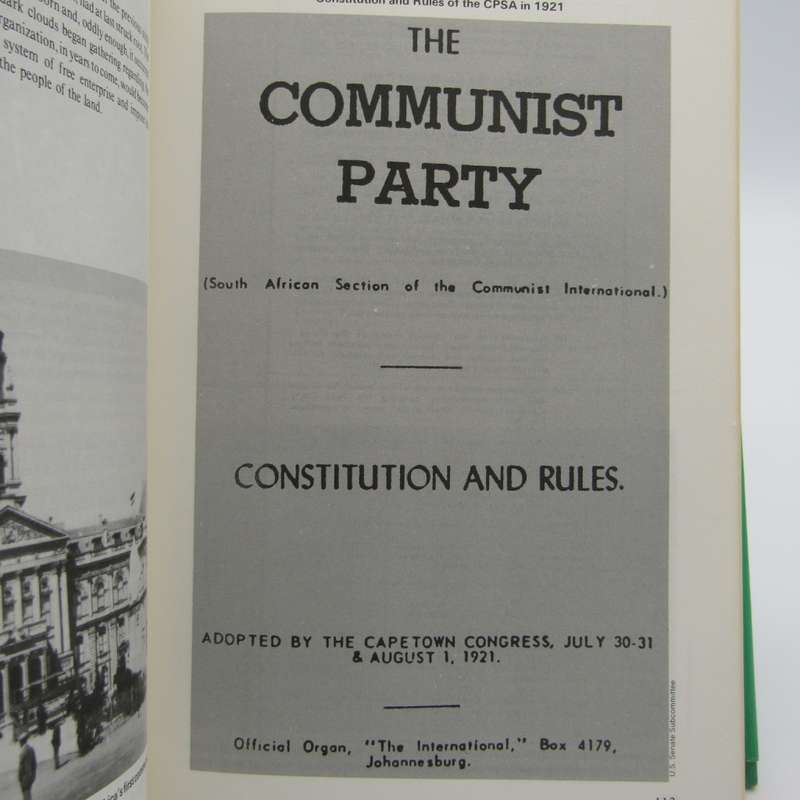 A History of Communism in South Africa by Henry R. Pike