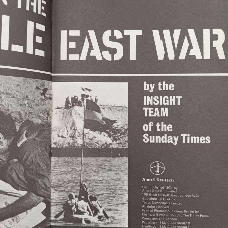 Insight on the Middle East War by the Insight team of Sunday Times