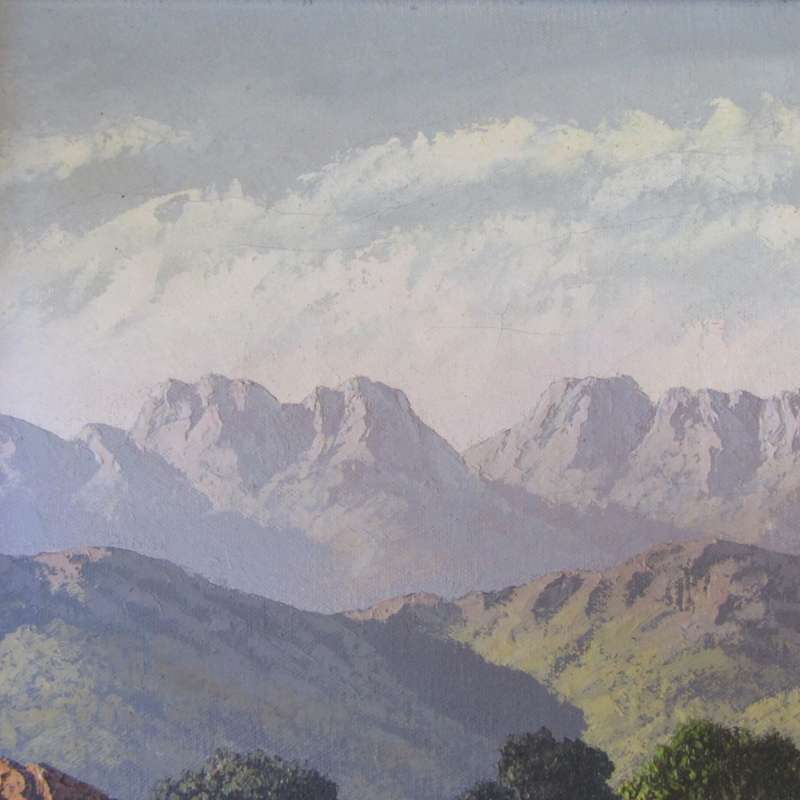 Victor Visser painting - 46cm x 38cm