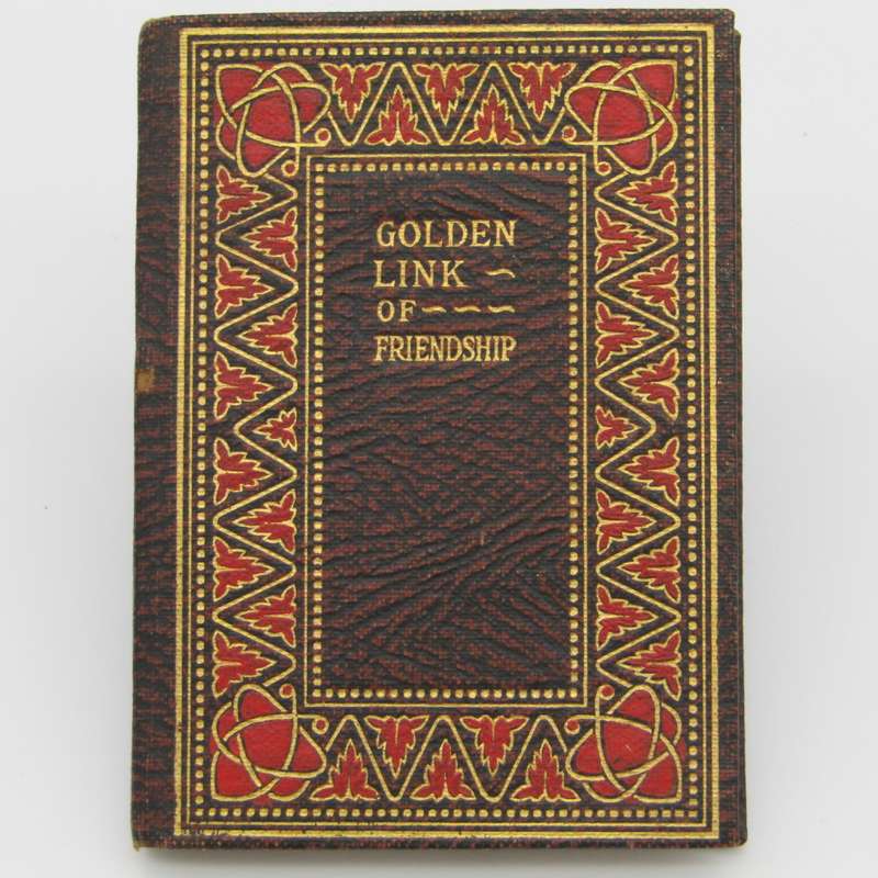 Golden Link of Friendship antique booklet