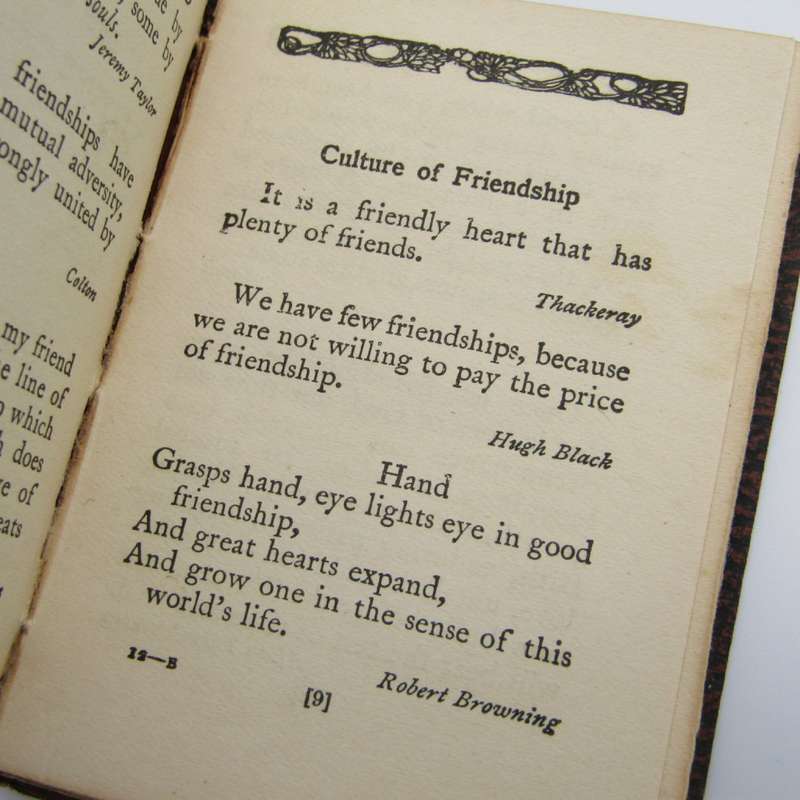 Golden Link of Friendship antique booklet