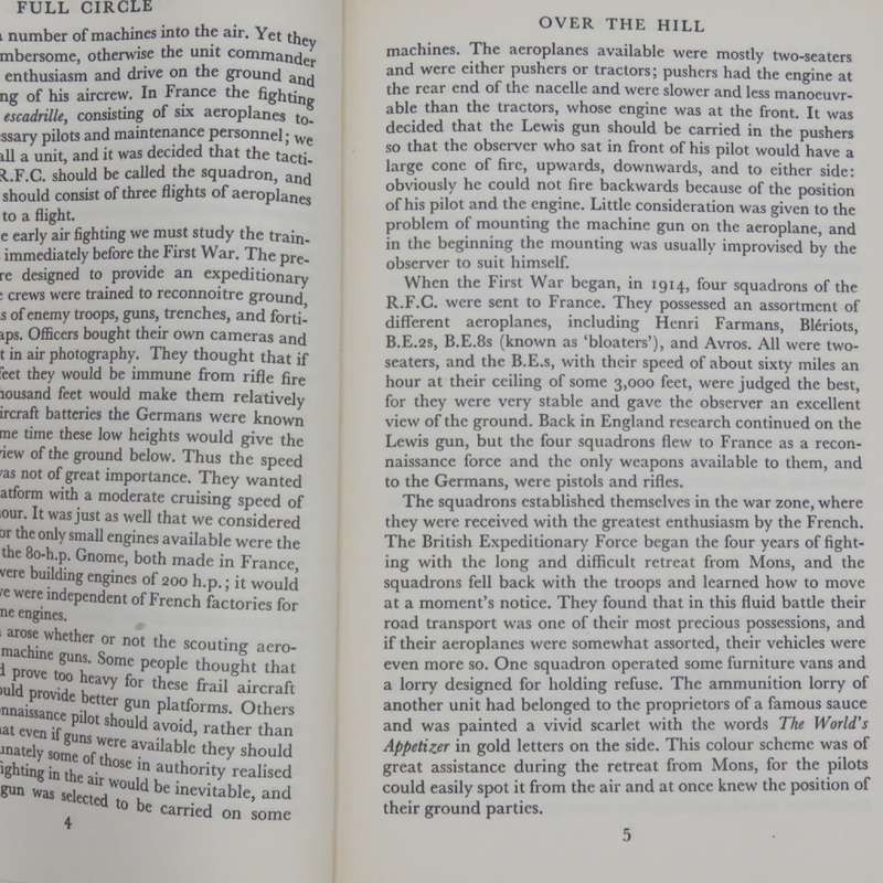 Full Circle - The story of Air Fighting by J.E Johnson - cassell collection