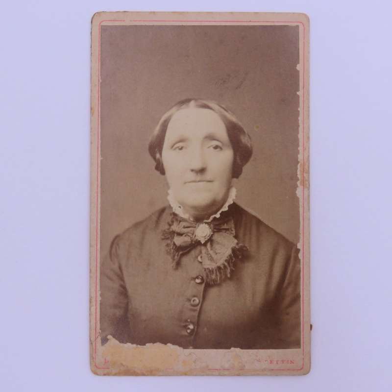 Antique photo inscribed Grandmother Kottich on the back - German origin