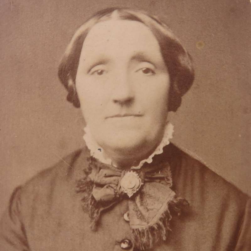 Antique photo inscribed Grandmother Kottich on the back - German origin