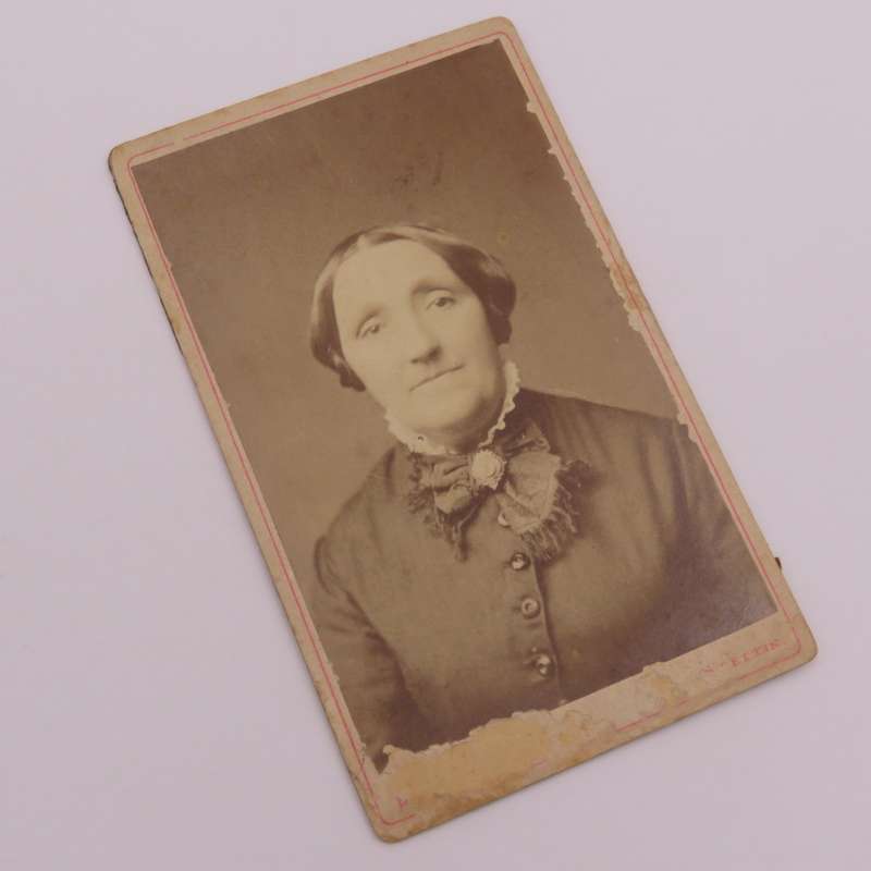 Antique photo inscribed Grandmother Kottich on the back - German origin