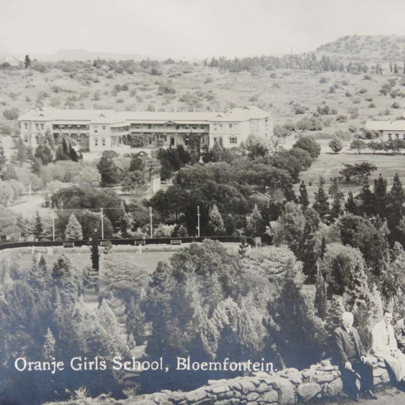 Vintage unused of Oranje Girls School Bloemfontein
